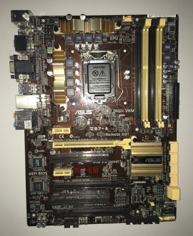 Used,for Asus Z87-A Original Used Desktop Motherboard Z87 Socket LGA 1150 i7 i5 i3 DDR3 32G SATA3 USB3.0 ATX ► Photo 1/3