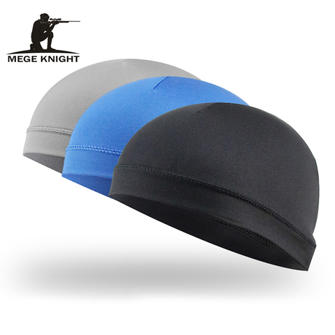 Mege Men Military Summer Breathable Beanie Hat Solid Color Skullies Hip Hop Dance Cap Unisex Thin Street Chapeau Dropshipping ► Photo 1/6