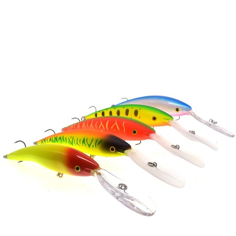 Long Cast Minnow Fishing Lure Hard Bait Long Mouth Dive Board 15.5cm/20g Artificial Lures Lot 5 Pieces Sale ► Photo 1/6