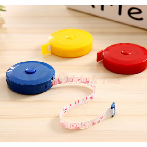 1.5 Meter Soft and Retractable Tape Measure Centimeter/Inch Medical Body Tailoring Measurement Craft Sewing Cloth Measuring Tape ► Photo 1/6