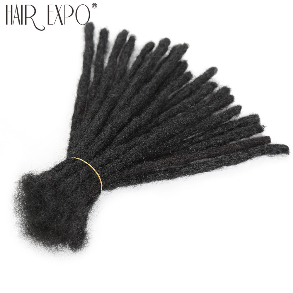 DinDong 10 inch Synthetic Dreadlocks Men Handmade Crochet Braiding 6 inch  Dreadlocks Hair Extensions Hip Hop Pure Color - AliExpress