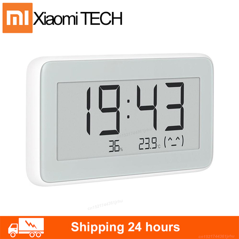 New Xiaomi Original Mijia Bluetooth Temperature Humidity Sensor E-link LCD Digital Thermometer Hygrometer Smart Link Mi APP ► Photo 1/6