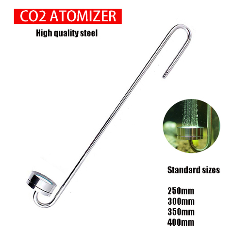 AquariumAquatic plant growth 304 Stainless Steel Carbon Dioxide Atomizer System Diffusion Fish Tank Aquatic CO2 Atomizer7CM/40CM ► Photo 1/6