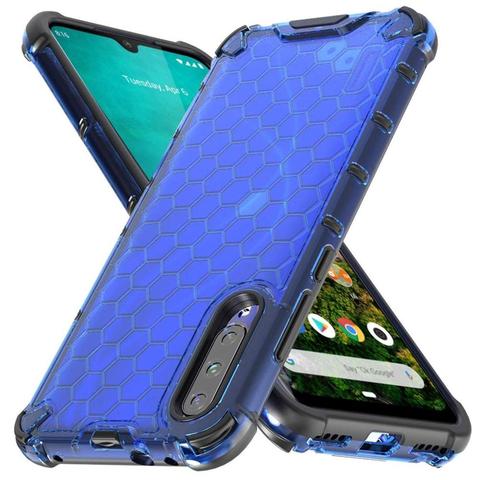 Case For Huawei Mate 20 30 P30 Pro Lite Cover Silicone Honeycomb Case For Huawei Honor 8X 9X 8A 20 Y7 Y6 Y9 2022 Nova 5 5i Pro ► Photo 1/6