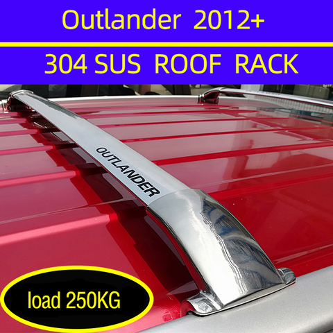 2Pcs Roof Bars for Mitsubishi Outlander 5 Door SUV 2012-2022 Aluminum Alloy Side Bars Cross Rails Roof Rack Luggage Carrier ► Photo 1/4
