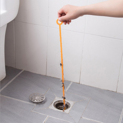 Bathroom Hair Sewer Filter Drain Cleaner Sink Drian Strainer Kitchen Sewer Cleaning Brush Anti Clogging Floor Brush Dropshipping ► Photo 1/6