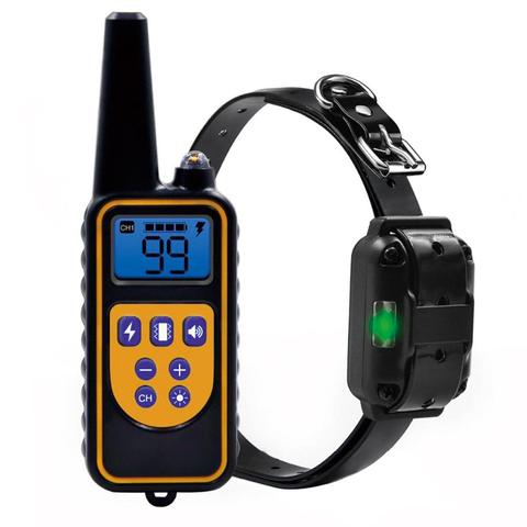 Electric Remote 800m Control Dog Training Device LCD Display IP67 Waterproof Beep/Vibration/Electric Shock All Size Dog Collar ► Photo 1/6