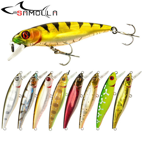 2022 Minnow Fishing Lure Weights 9.6g/8.5cm Pesca Saltwater Lures Trout Fish Bait Carp Trolling Whoppers Isca Artificial Baits ► Photo 1/6