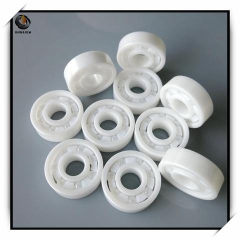 1Pcs 608 Full Ceramic Bearing  Skate Stroller Bearing ABEC-9 8*22*7 mm ZrO2 Material 608CE All Zirconia Ceramic Ball Bearings ► Photo 1/1