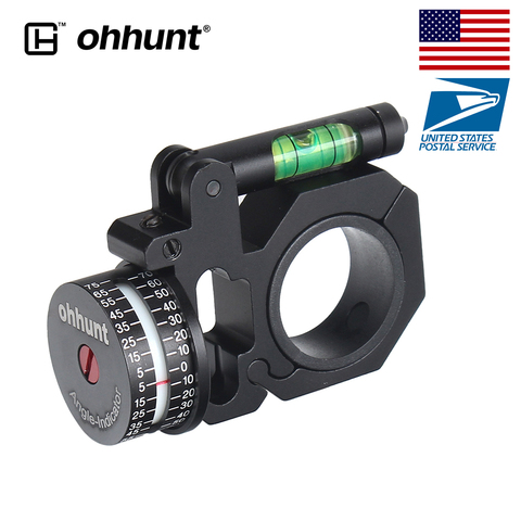 ohhunt High Accuracy Angle Cosine Indicator Kit and Bubb Level Fit 1 inch 30mm Tube Hunting Rifle Scope Mounts Accessories ► Photo 1/1