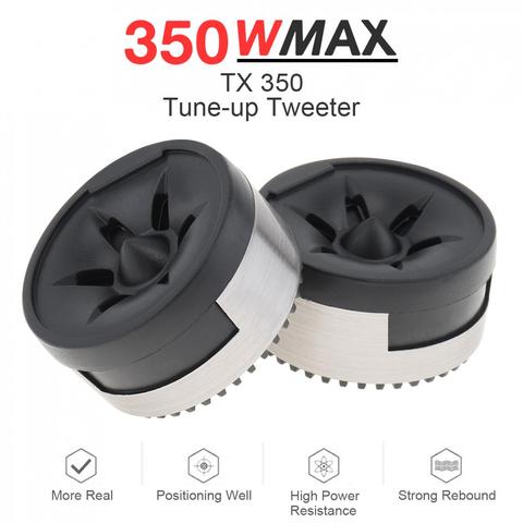 2pcs/set 350W Universal Mini Dome Tweeter Speakers High Efficiency Loudspeaker Built-in Crossover for Car Audio System ► Photo 1/6