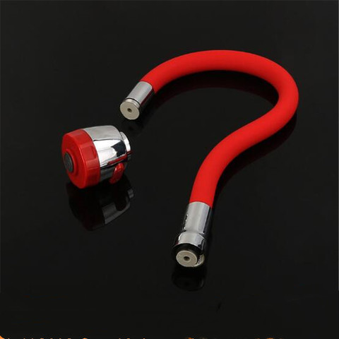 Flexible Hose Silicone Tube Kitchen Faucet Accessories 360 Degree Water Tap Filter General Interface ► Photo 1/5