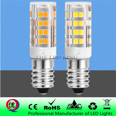 360 Degree Halogen E12/E14 33PCS LED Light Bulb 7W 220V SMD Ceramic Lamp Replace For Candle Crystal Chandelier Refrigerator ► Photo 1/6