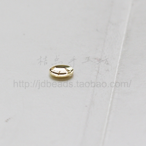 Solid Brass Curved Tags - Round - Disc 8mm (500C) ► Photo 1/3