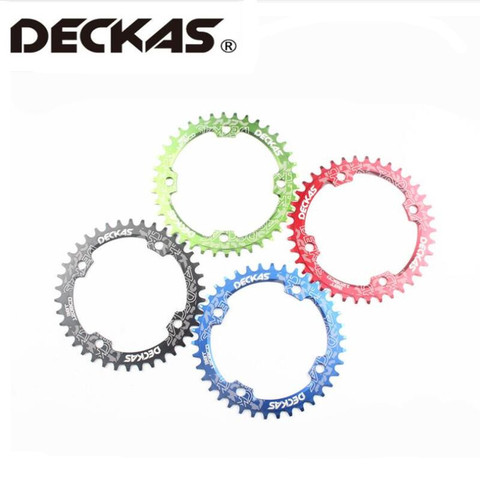 DECKAS 120BCD 36T/38T Mountain Bicycle Crank Chainwheel Aluminum Chainring Hollow Repair Suitable BCD 120mm ► Photo 1/6