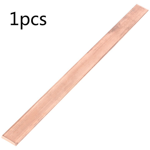 1pcs 99% high purity copper bar metal plate pure copper bar 1.5x10x250mm ► Photo 1/5