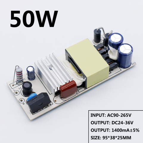 LED Driver 20W 30W 40W 50W DC24-36V Power Supply Constant Current Automatic Voltage Control Lighting Transformers For LED Lights ► Photo 1/6