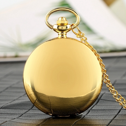 Royal Black Ball Shaped Quartz Pocket Watch Roman Numerals Dial Analog FOB Clock Chain Pendant Gold Necklace Watch for Men Women ► Photo 1/6