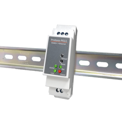 100~240VAC power input Din rail  RS485 Serial port  to Wifi or Ethernet RJ45 Converter server data Modbus TCP WIFI serial server ► Photo 1/6