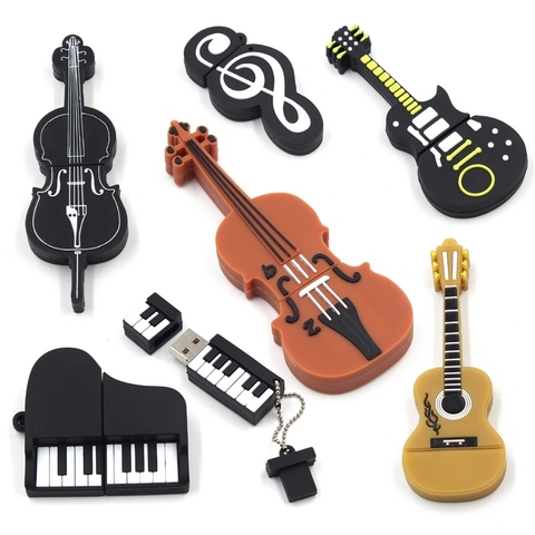 Fast USB 3.0 concert pen drive musical instrument keyboard accordion guitar cello flash drive pendrive 256G 16GB 32GB 64GB 128GB ► Photo 1/5