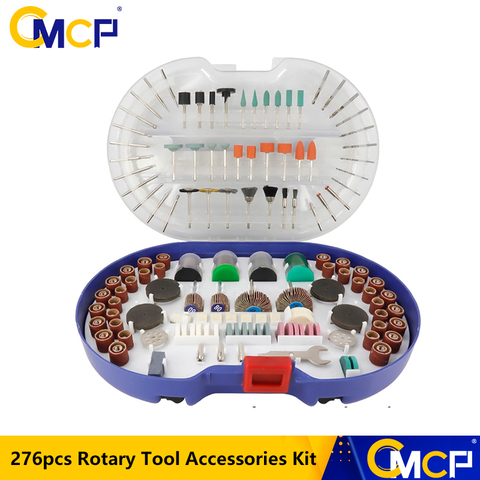 CMCP 276pcs Rotary Tool Accessories Set For Grinding Sanding Polishing Cutting Universal Fit for Dremel Tools ► Photo 1/6