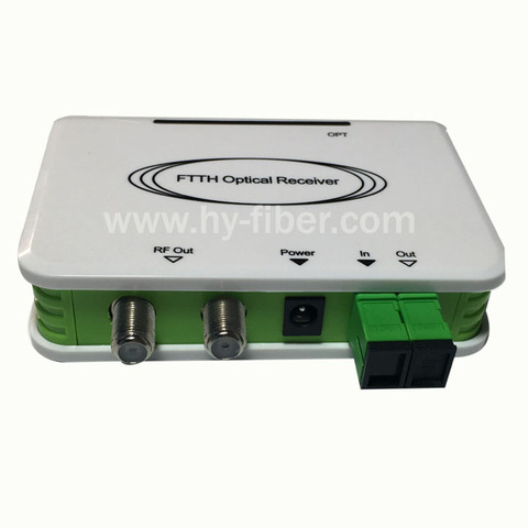 CATV Optical Node Mini FTTH Receiver CATV Fiber Optical WDM Converter Triplexer Minimode  With Two RF Port ► Photo 1/6
