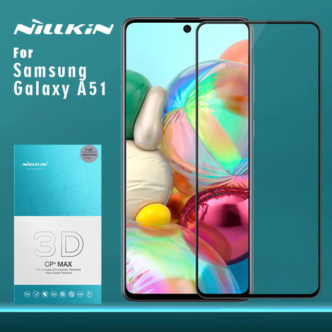 for Samsung Galaxy A51 A71 Note 10 Lite 10 Plus 5G 9 8 S10 S9 S8 Plus Tempered Glass Nillkin 3D CP Max Full Cover Protector Film ► Photo 1/6