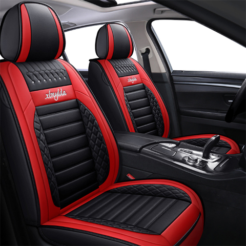 Leather Car Seat Cover for Peugeot 301 307 sw 508 sw 308 206 4007 2008 5008 2010 3008 2012 107 206 Seat Cover Auto Accessories ► Photo 1/6