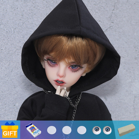 1/4 BJD Neko Doll Carter Action Figure Boy fullset Resin Toys for Kids Surprise Gifts for Girls Boys Christmas DZ ► Photo 1/6