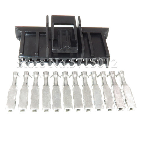 12 Hole 211PC122S0017 FCI Wire Harness Connector Plastic Housing Plug With Pins ► Photo 1/5