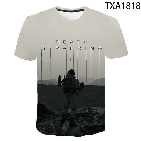 New Summer Game Death Stranding 3D T shirt Men Women Children Fashion Streetwear Boy Girl Kids Printed T-shirt Cool Tops Tee ► Photo 1/6