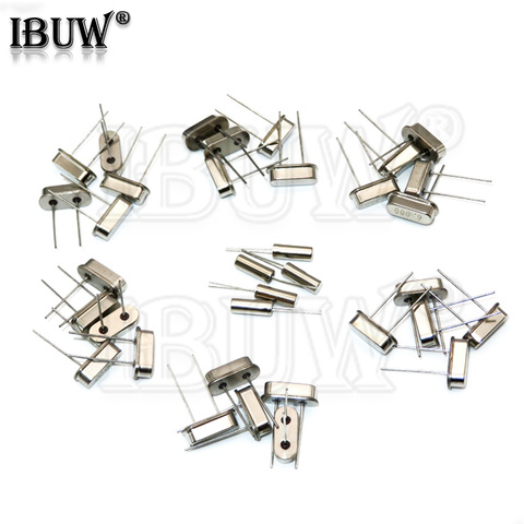 10PCS 4Mhz 6Mhz 8Mhz 12Mhz 16Mhz 20Mhz 24Mhz  32.768K 32.768K Quartz Crystal Resonator Passive Oscillator HC49S 8.000MHZ ► Photo 1/1