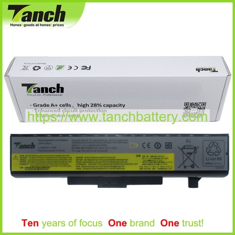 Tanch Laptop Battery for LENOVO L11L6Y01 45N1043 L11P6R01 45N1048 L11M6F01 45N1054 121500047 121500051 11.1V 9 cell ► Photo 1/6