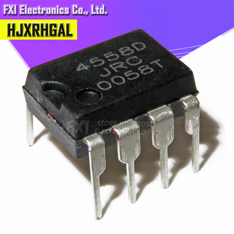 20PCS NJM4558D DIP8 NJM4558 DIP JRC4558D JRC4558 Dual operational amplifier New original ► Photo 1/2