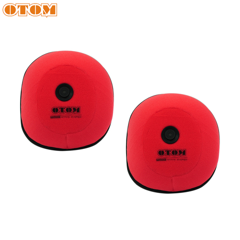 OTOM 2 Pcs Motorcycle Air Filters Pit Bike Parts Cleaner Cover For KTM HUSQVARN EXC EXC-F SXF XCF-W TC FC FE 125 250 300 450 500 ► Photo 1/6