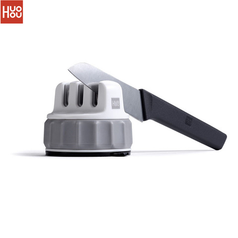 HUOHOU Fixable Sharpen Stone Trible Wheel Whetstone Sharpeners Sharpening Tool Grindstone ► Photo 1/6