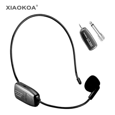 2.4G Wireless Microphone Headset Mic For Voice Amplifier,Speaker, Karaoke, Computer, Teaching, Meeting,Yoga, Singing ► Photo 1/6