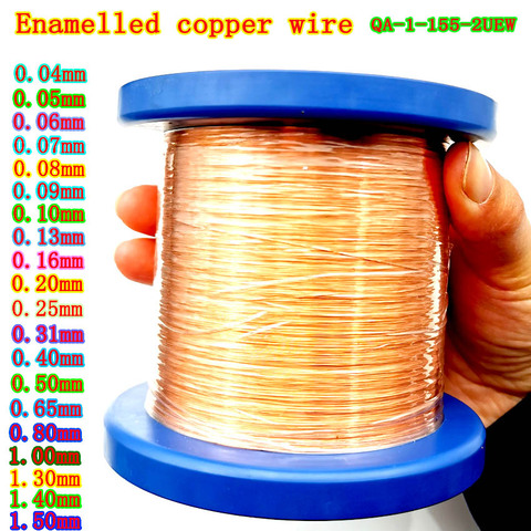 1kg/roll 0.13mm 0.25mm 0.51mm 1mm 1.25mm copper wire Magnet Wire Enameled Copper Winding wire Coil Copper Wire qa-1-155 2uew ► Photo 1/6