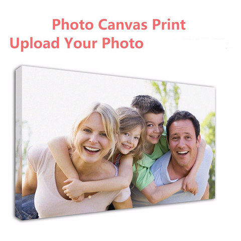 Customized photo Prints Painting Canvas Your Photo Turn Into On Canvas - Customized as Gallery Artwork Wrap For Wall Print Decor ► Photo 1/6