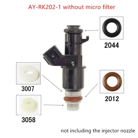 100sets Fuel Injector Repair Kit Without Micro Filter FJ1203  FJ1045 FJ785 FJ486 16450PWA003 16450-RNA-A01 Fit For Honda Car ► Photo 1/1