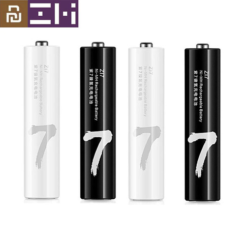 4PC/LOT Youpin ZMI ZI7 ZI5 AA AAA 700mAh 1.2V Rechargeable Ni-MH Battery ZIM Power Bank Battery Pack mihome H27 ► Photo 1/5