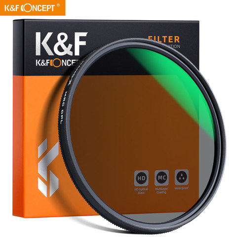 K&F Concept CPL Lens Filter 49MM 52MM 55MM 58MM 62MM 67MM 72MM Circular Polarizer Filter HD 18 Layer Super Slim Multi Coated ► Photo 1/6