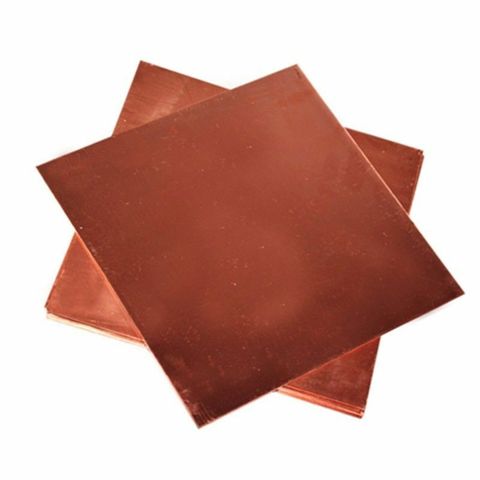 1 pcs 100mm  100mm x 0.8mm 99.9% Pure Copper Cu Metal Sheet Plate ► Photo 1/3