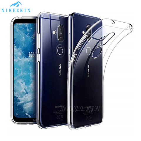 Soft Shockproof Case For Nokia 7.2 2.3 5.3 9 8.1 7 7.1 Plus X5 X6 X7 Silicone Cover For Nokia 1 2.1 2.2 3.1 3.2 4.2 5.1 6.1 Plus ► Photo 1/6