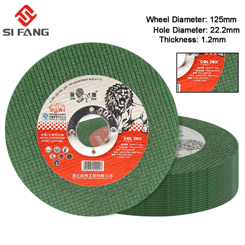 2-50pcs 125mm Metal Cutting Disc Angle Grinder Stainless Steel Grinding Cutting Resin Double Mesh Ultra-Thin Polishing Piece ► Photo 1/6