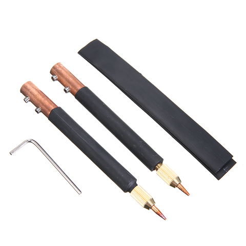 1 Set DIY Spot Welding Machine Accessories Spot Welder Copper Handheld Spot Welding Pen Hole Terminal Connector ► Photo 1/6