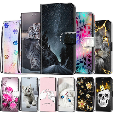 Flip Case For Xiaomi Redmi 9 9A 9C NFC 8 8A Phone Case Leather Silicone Wallet Cover For Redmi Note 8 Pro 9 9S 9 Pro Book Cases ► Photo 1/6
