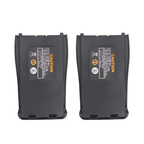 2Pcs Baofeng BF-888S 3.7V 1500mah Li-ion Spare Battery for Baofeng BF-888S BF-666S BF-777S Walkie Talkie H-777 Radio Batteries ► Photo 1/5