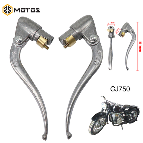 ZS MOTOS 1 Pairs Ural CJ-KC750 Original Left Clutch And Right Brake Hand Grip Lever Case For BMW M1 M72 Motor Brake Hand Grip ► Photo 1/6