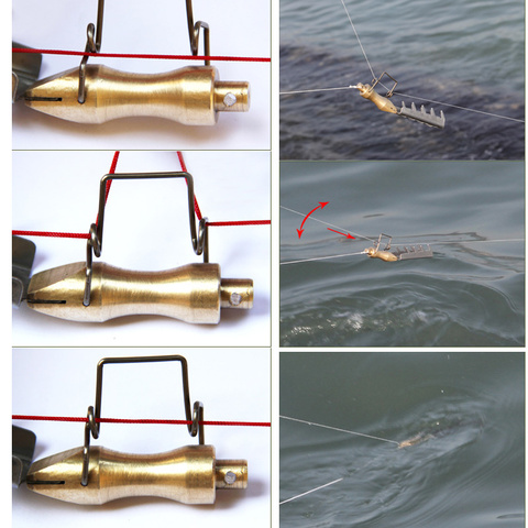 Stainless Steel Retriever Bait Rescue Lure Seeker for Fishing Tackle Minnow Carp THJ99 ► Photo 1/4